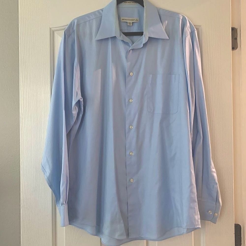 Pronto Uomo | Non-Iron Fitted Dress Shirt